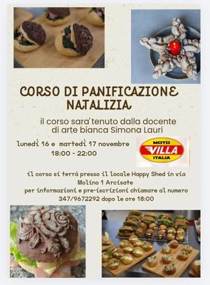 CORSO DI PANIFICAZIONE NATALIZIA
